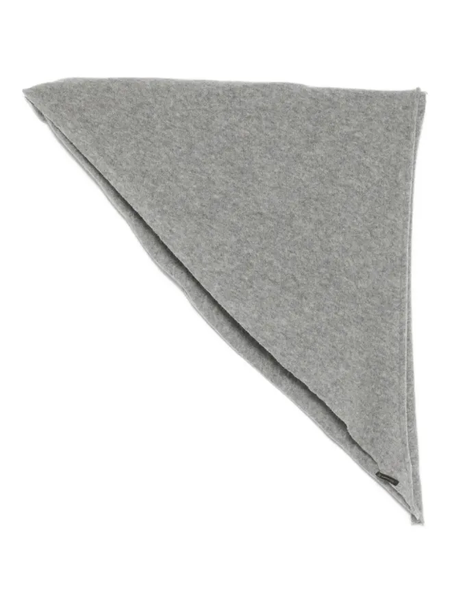 Faliero Sarti Faliero Sarti グレーの三角形スカーフの商品画像