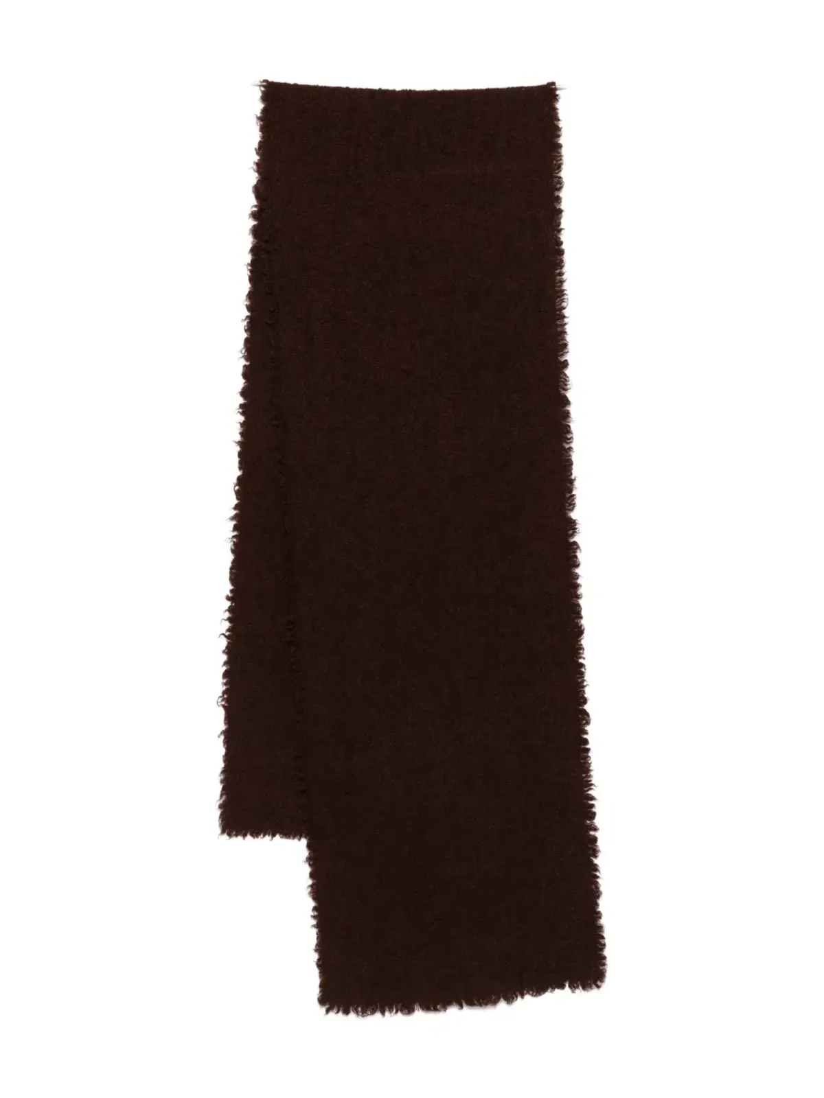 Faliero Sarti フリンジトリムスカーフ - 画像1