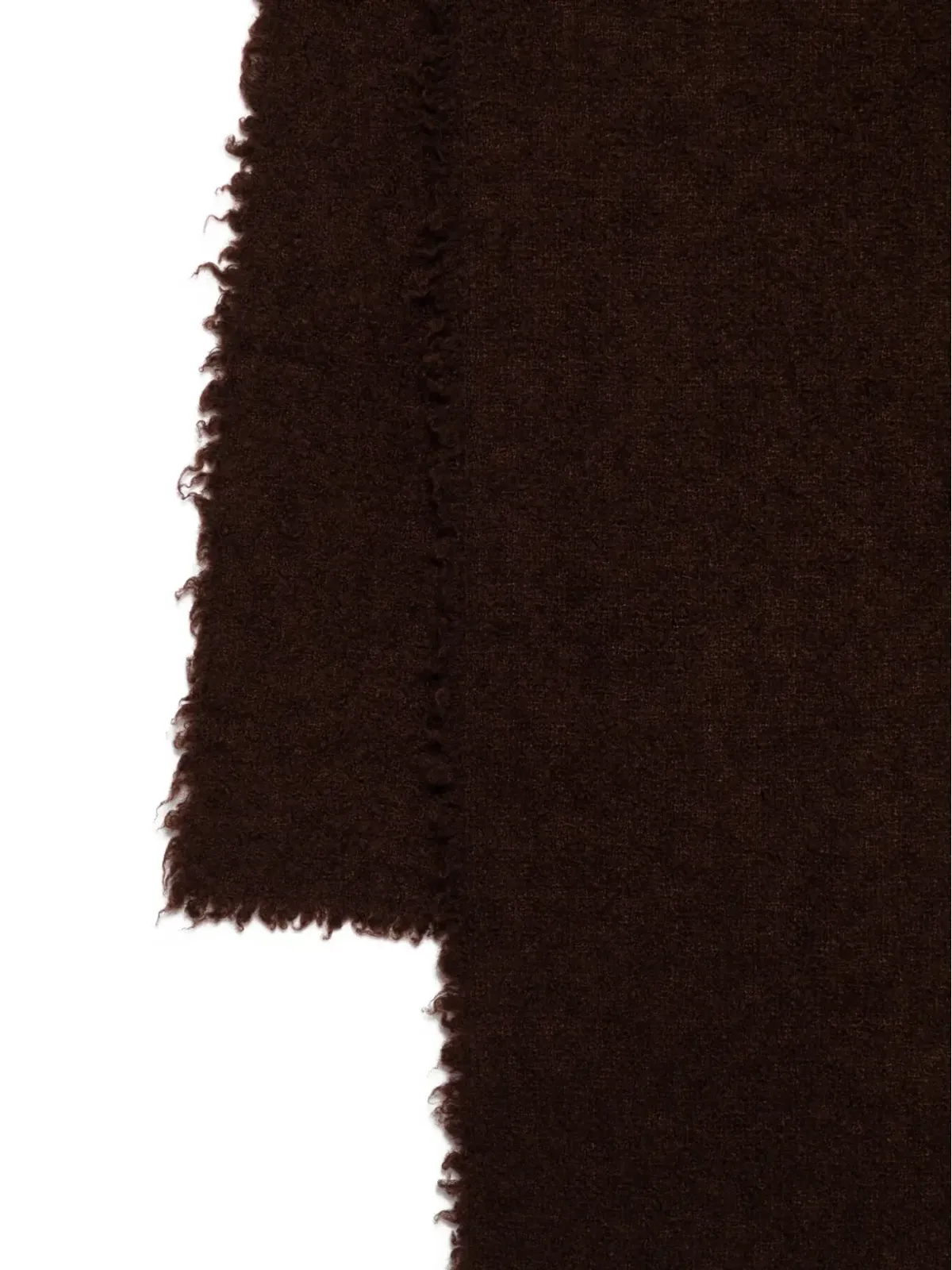 Faliero Sarti フリンジトリムスカーフ - 画像2