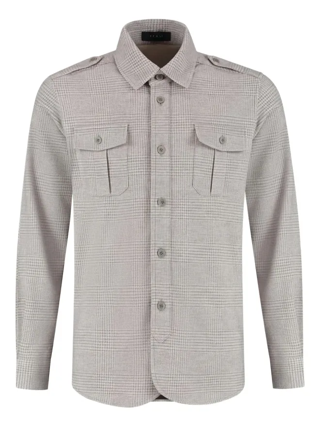 Sease Sease チェック柄シャツジャケットの商品画像