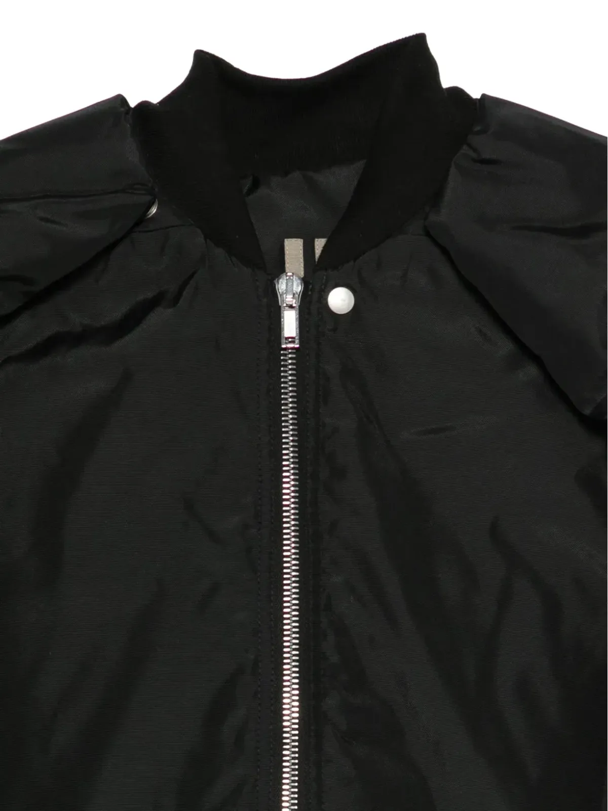 Rick Owens DRKSHDW クロップドボンバージャケット - 画像3