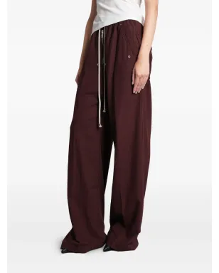 Rick Owens DRKSHDW ジップドローコードパンツ - ピンク - サムネイル3