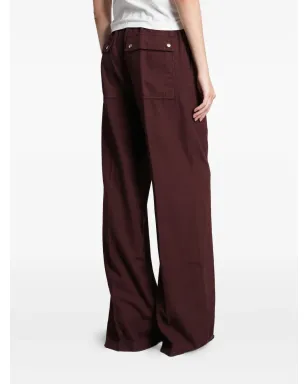 Rick Owens DRKSHDW ジップドローコードパンツ - ピンク - サムネイル4