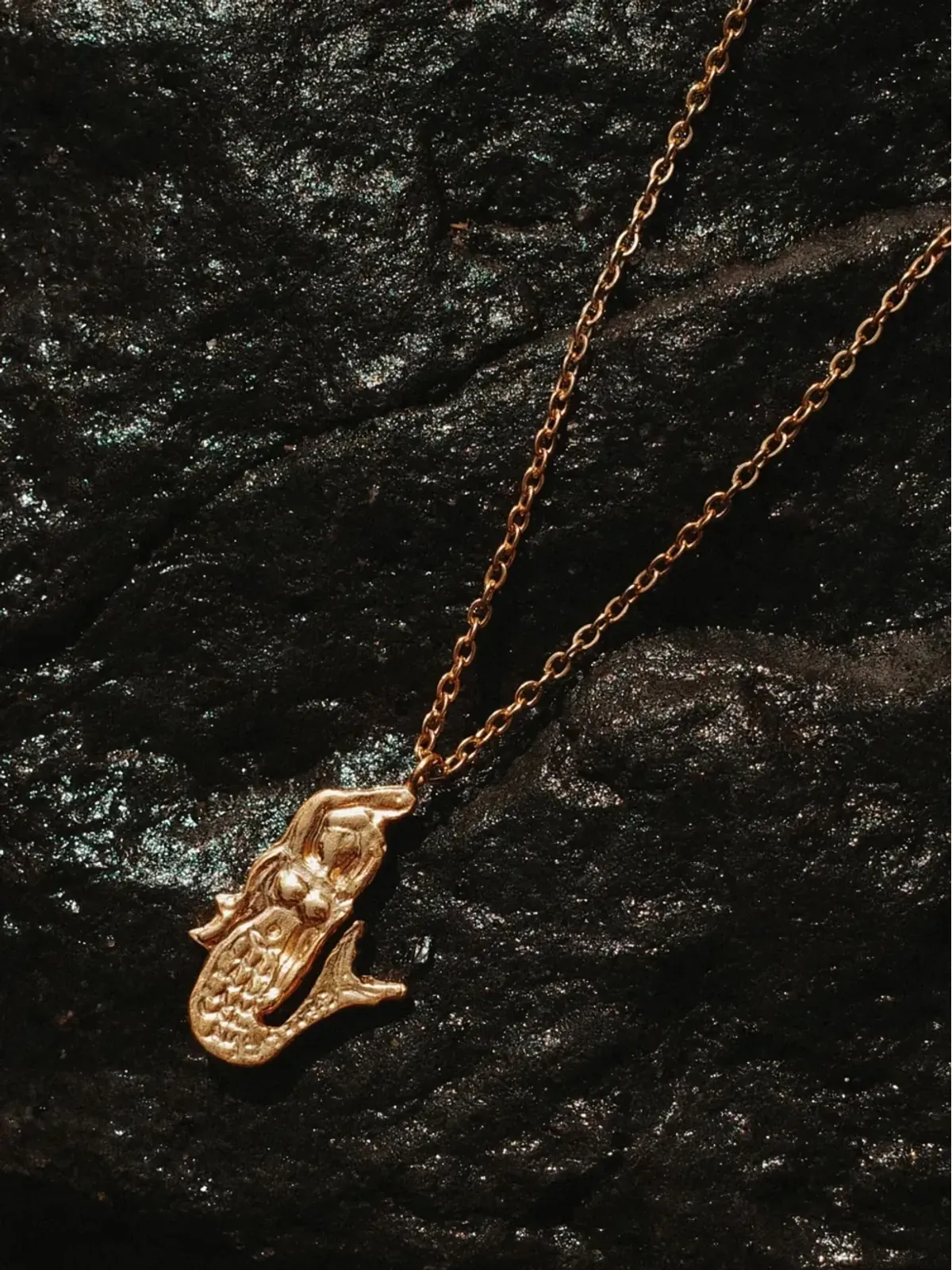 Labelled Jewellery Sirena mermaid necklace - 画像3