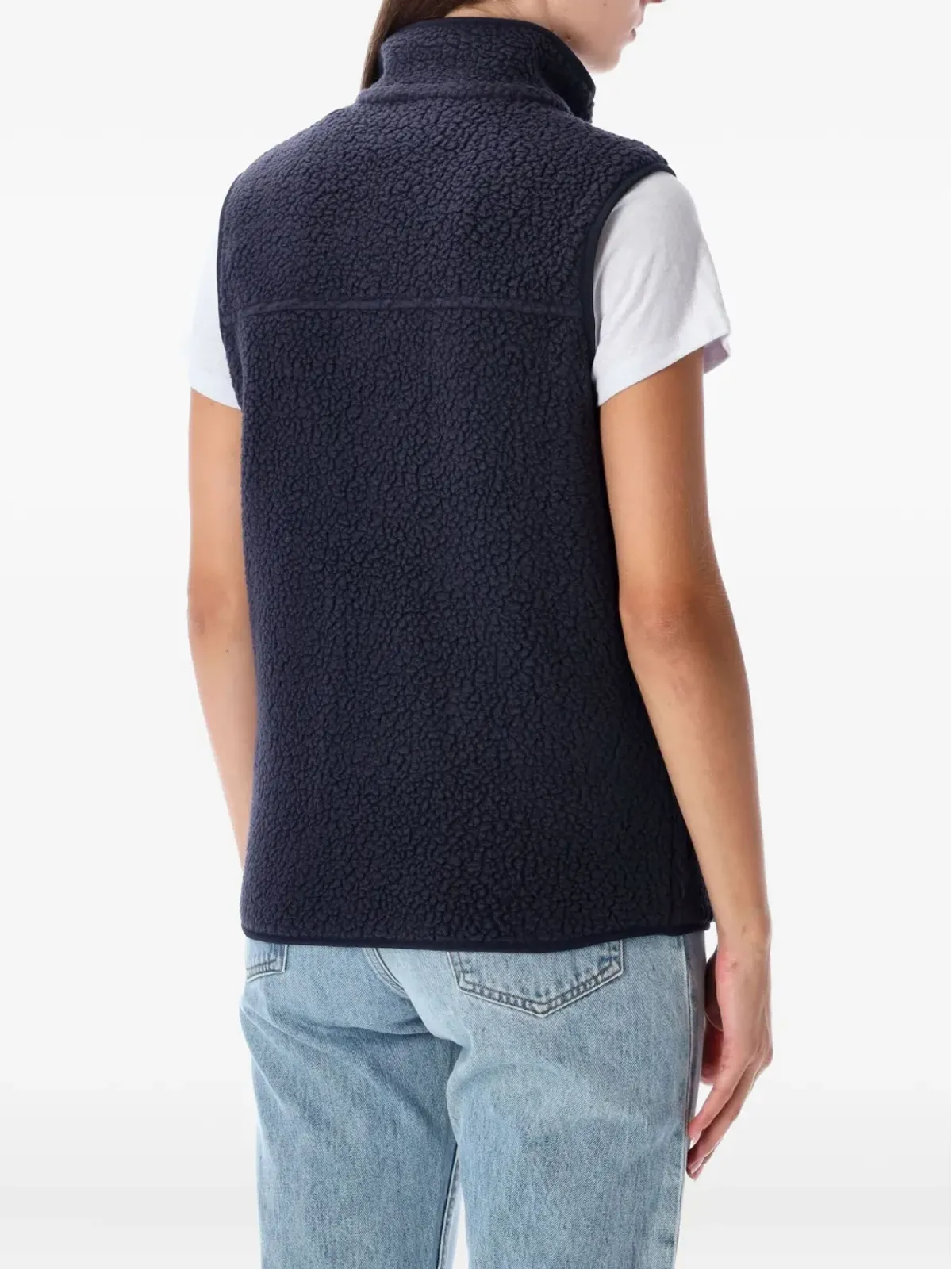 Patagonia ジップフロント フリースベスト - 画像2