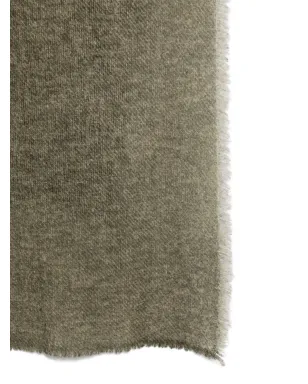 Faliero Sarti fringed-hem scarf - Brown - サムネイル2