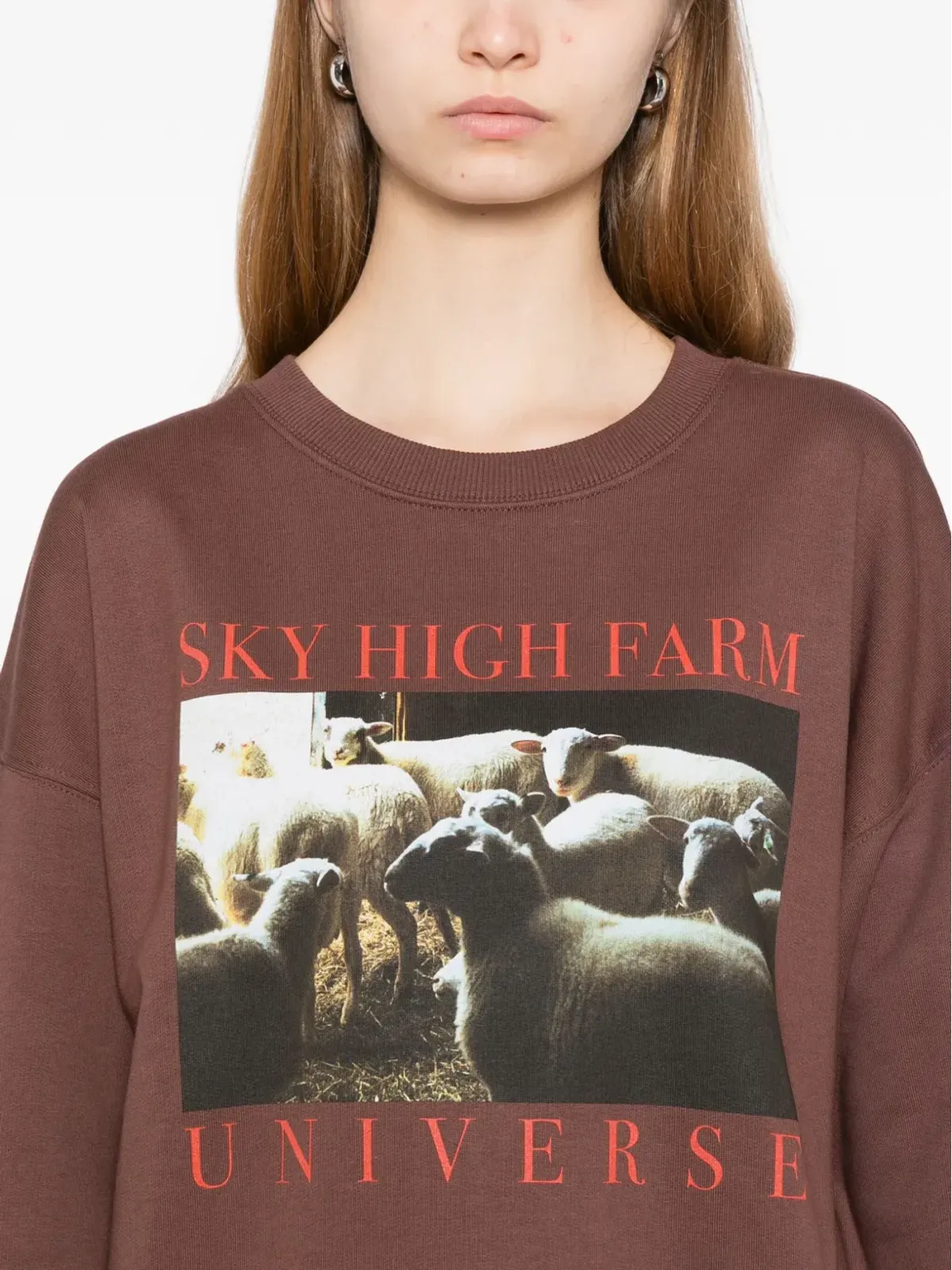 Sky High Farm グラフィックプリントセーター - 画像5