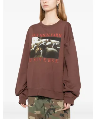 Sky High Farm グラフィックプリントセーター - サムネイル3