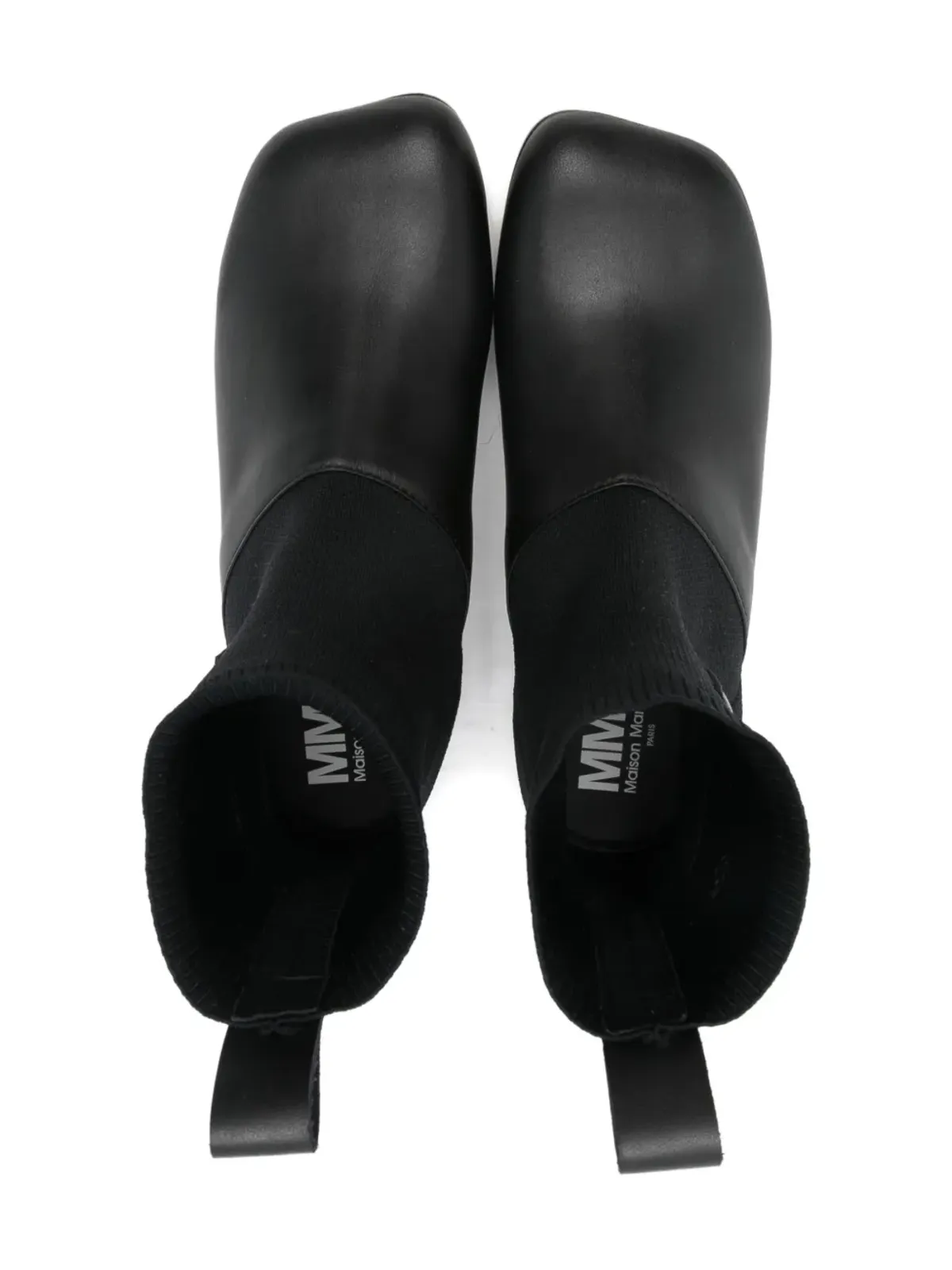 MM6 Maison Margiela Kids ナンバーズモチーフ アンクルブーツ - 画像3