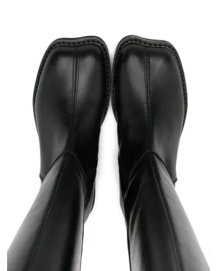MM6 Maison Margiela Kids アシンメトリートゥ ブーツ - サムネイル3
