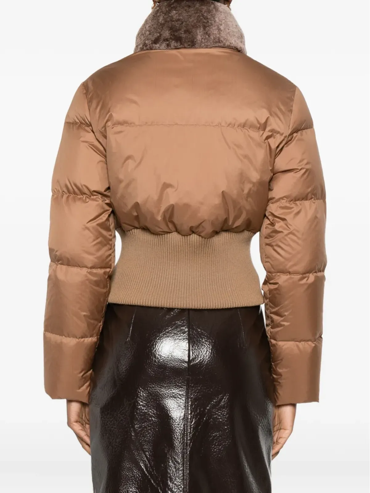 FENDI シアリングカラー パデッドジャケット - 画像4