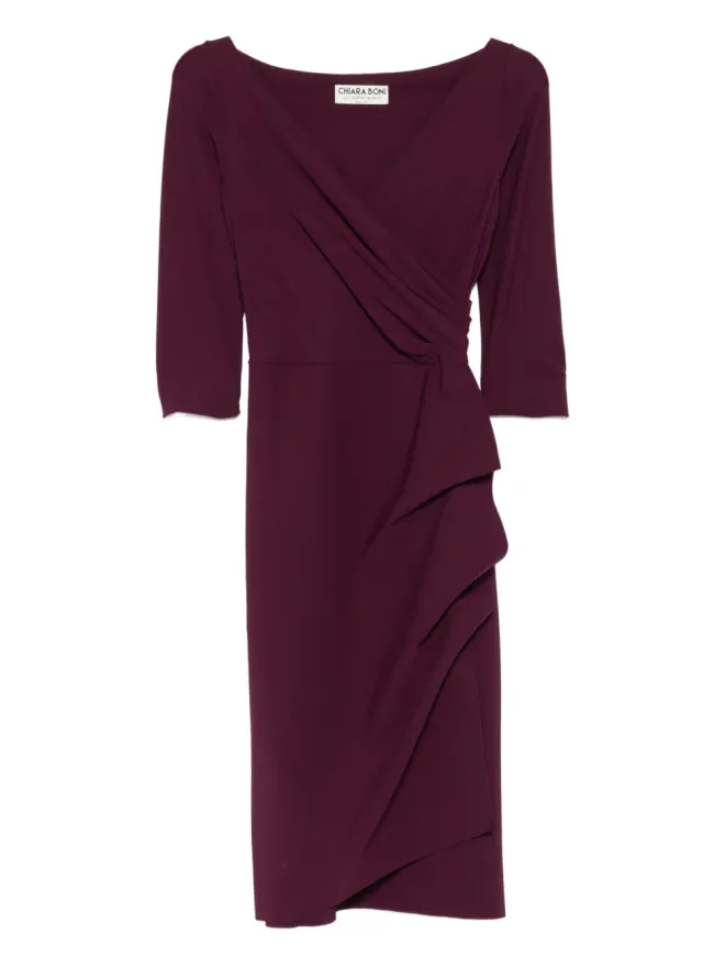 CHIARA BONI La Petite Robe CHIARA BONI La Petite Robe フロリエン ラッフル ラップドレスの商品画像