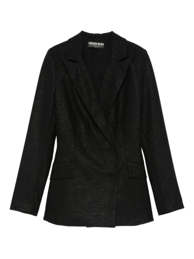 CHIARA BONI La Petite Robe CHIARA BONI La Petite Robe ダブルブレストブレザーの商品画像