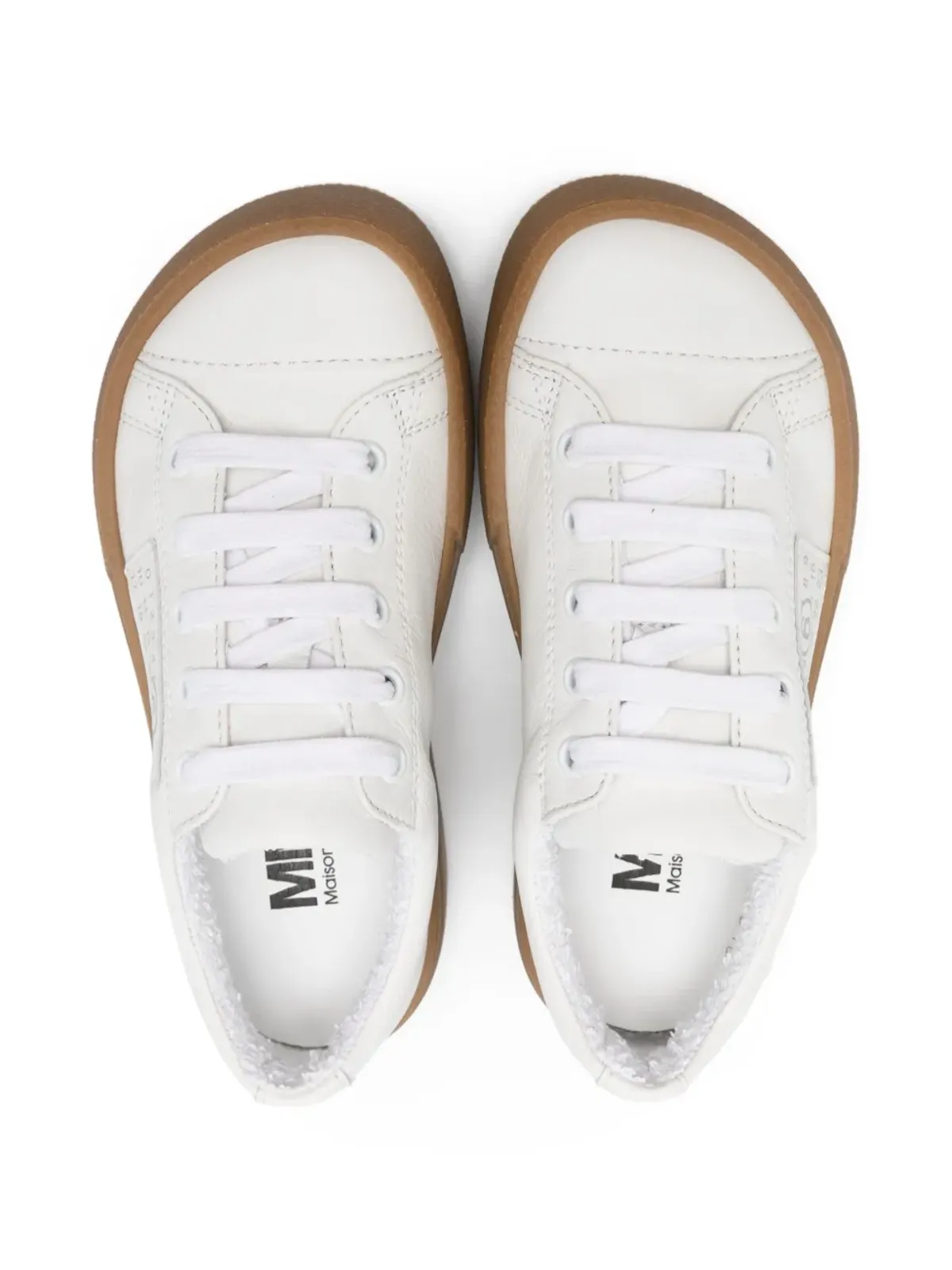 MM6 Maison Margiela Kids Numbersモチーフスニーカー - 画像3