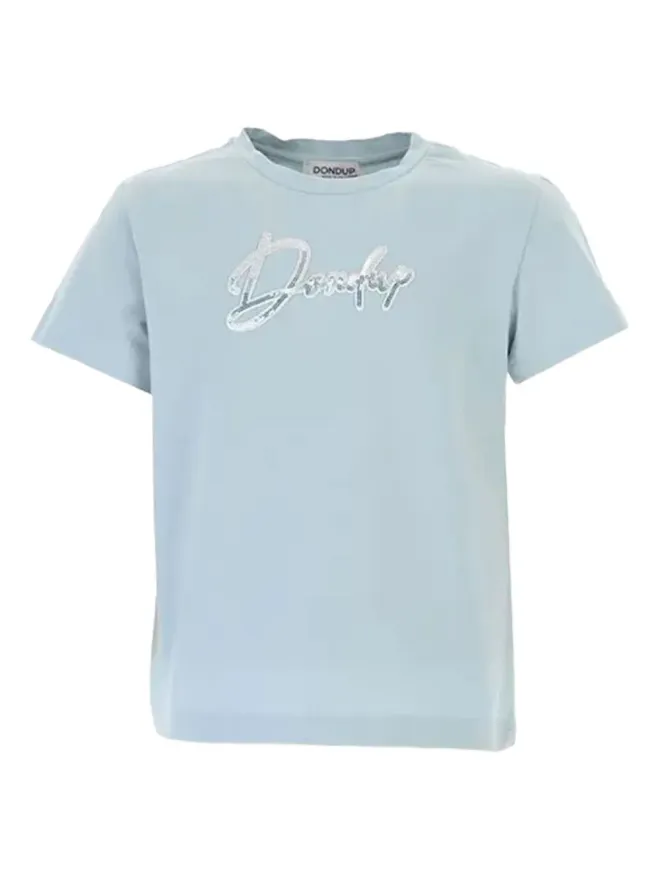 DONDUP KIDS DONDUP KIDS スパンコール装飾コットンTシャツの商品画像