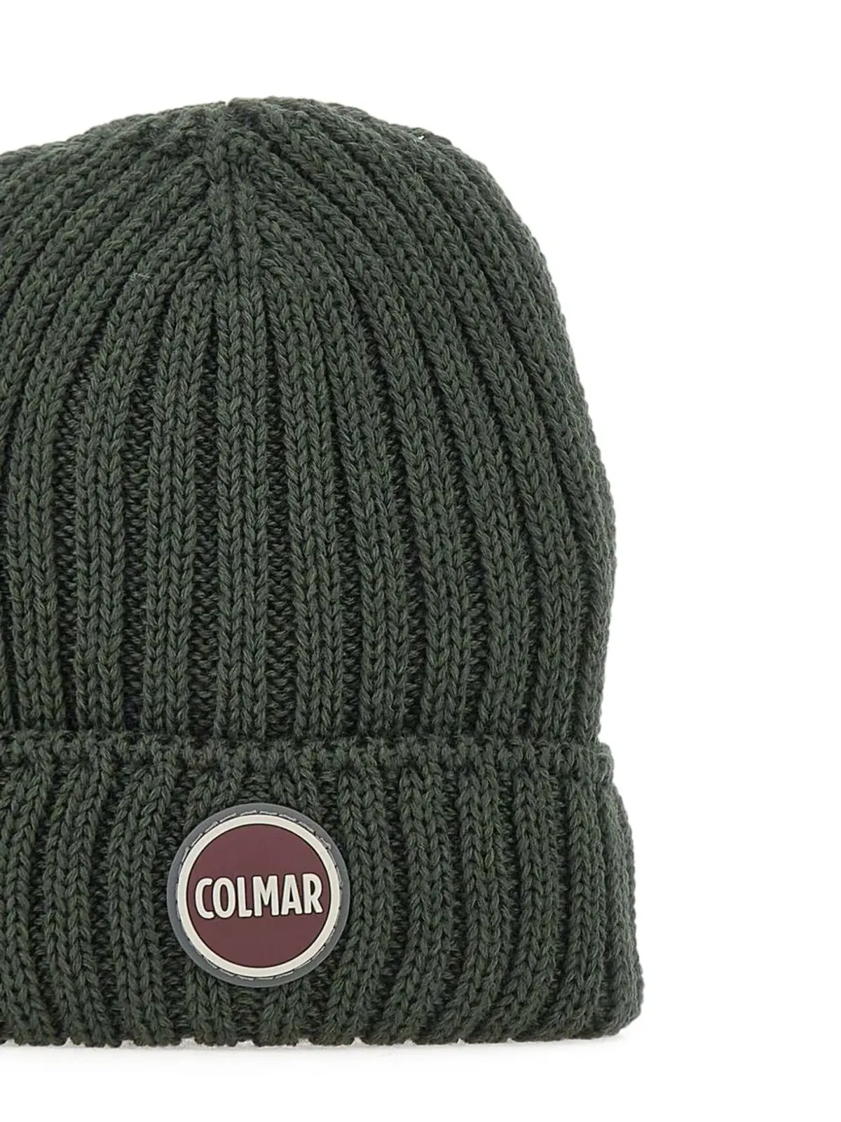 Colmar リブ編みロゴパッチ ビーニー帽 - 画像4