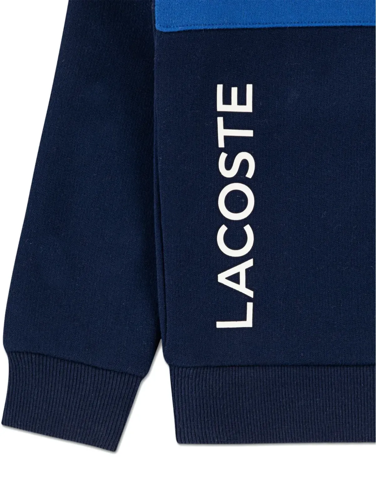 Lacoste Kids ストライプロゴセーター - 画像3
