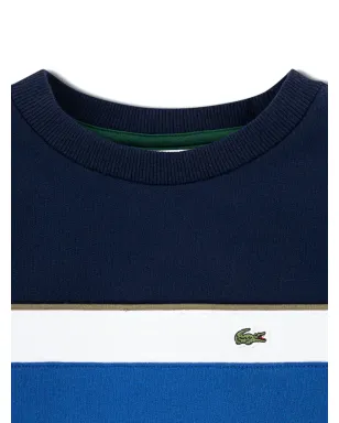 Lacoste Kids ストライプロゴセーター - サムネイル4