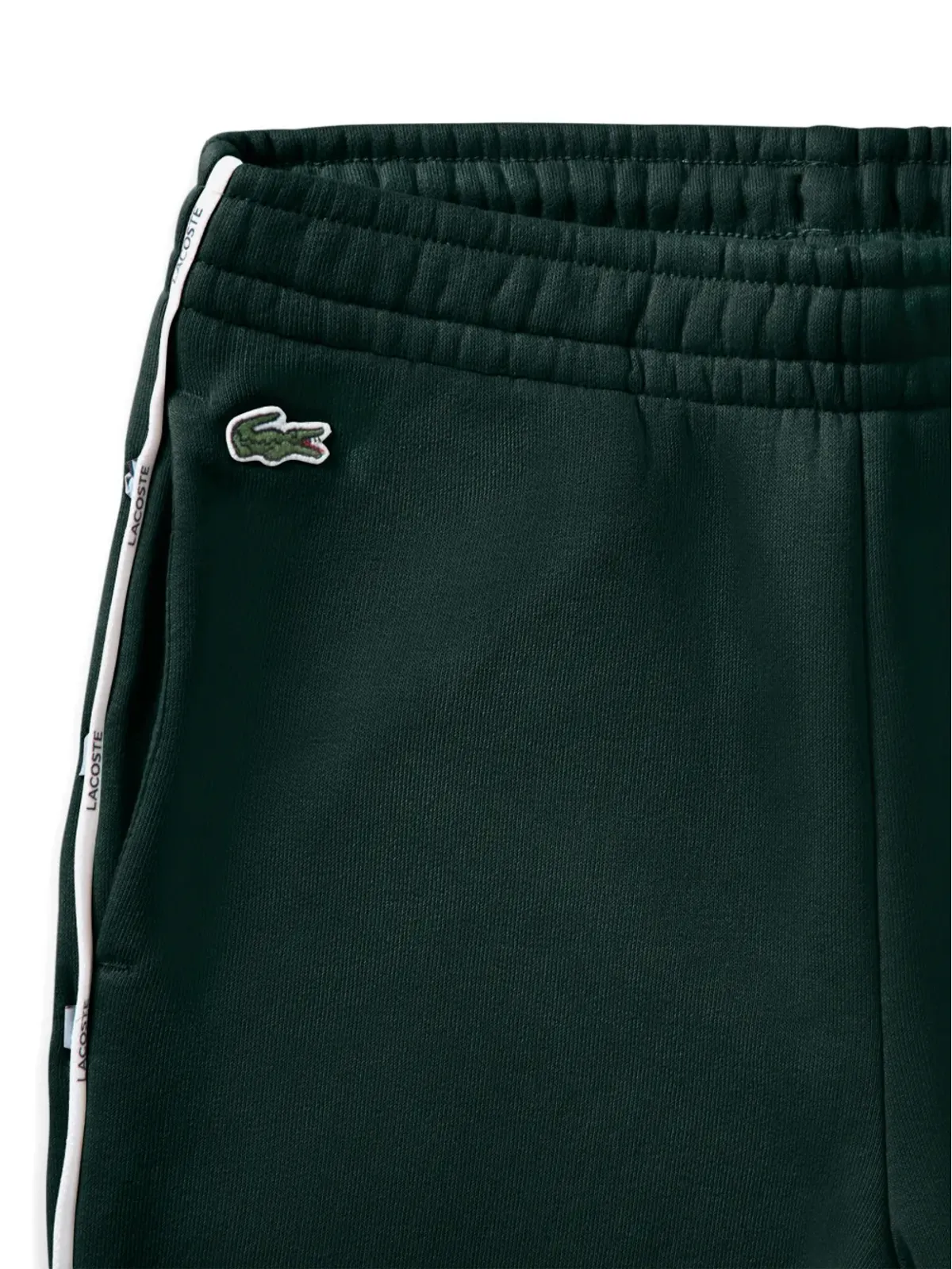 Lacoste Kids ロゴディテイルストライプ トラックパンツ - 画像4
