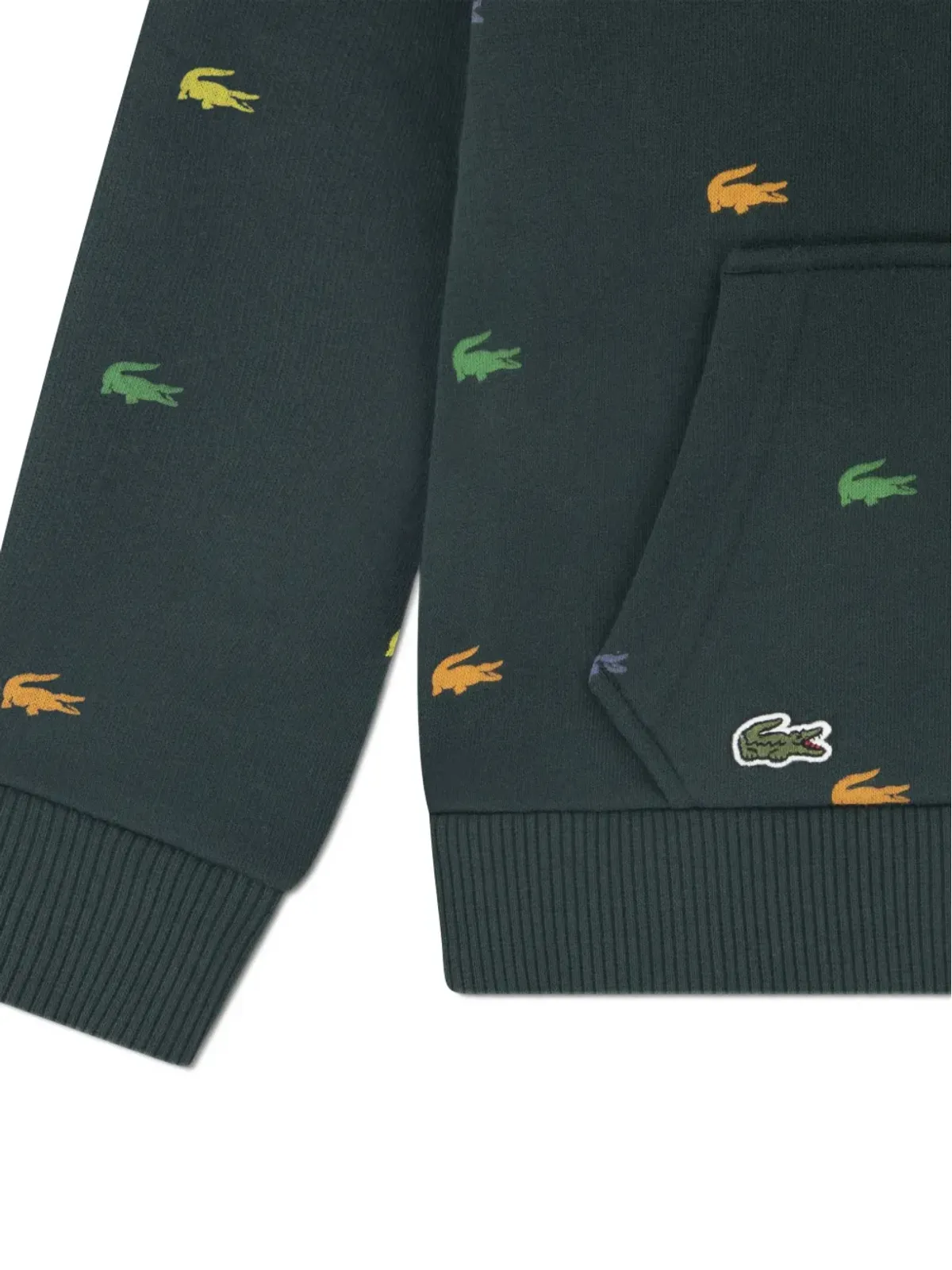 Lacoste Kids ロゴパッチ トラックスーツ - グリーン - 画像4