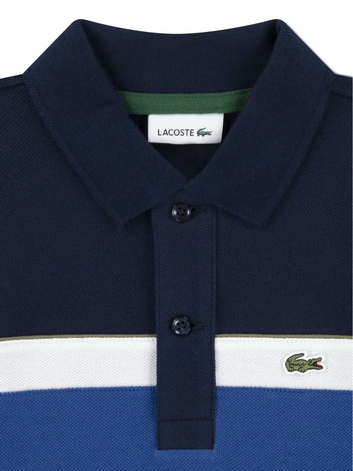 Lacoste Kids ロゴディテール ポロシャツ - 画像3