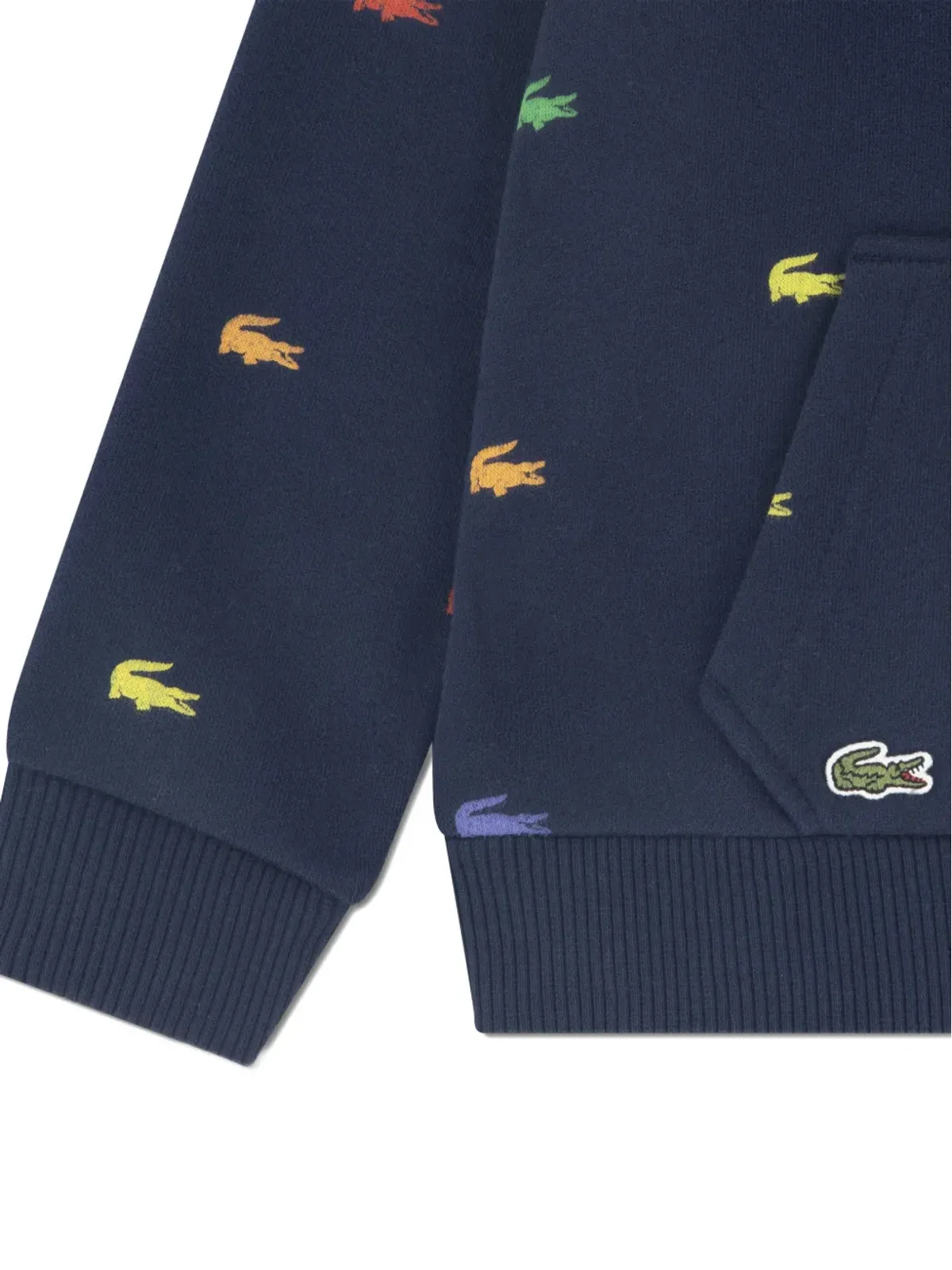 Lacoste Kids ロゴプリント フード付き トラックスーツ - 画像5
