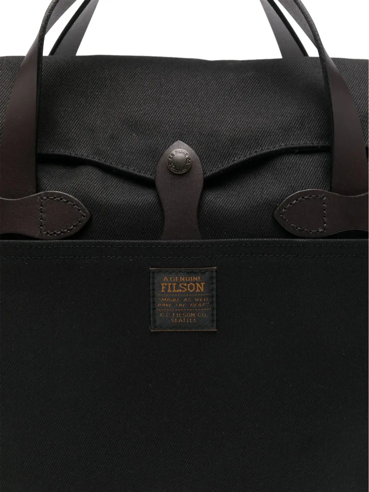 Filson ロゴパッチ ブリーフケース - 画像3