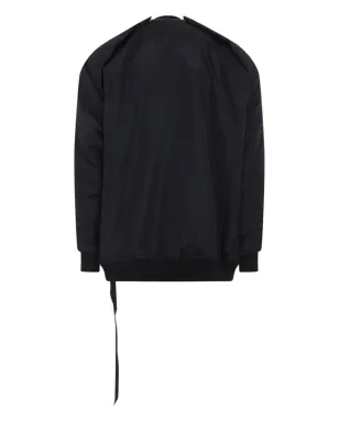 Rick Owens DRKSHDW パッド入りジップフロント ボンバージャケット - ブラック - サムネイル2