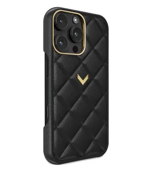 VELANTE キルテッドレザー iPhone 16 ケース - サムネイル3