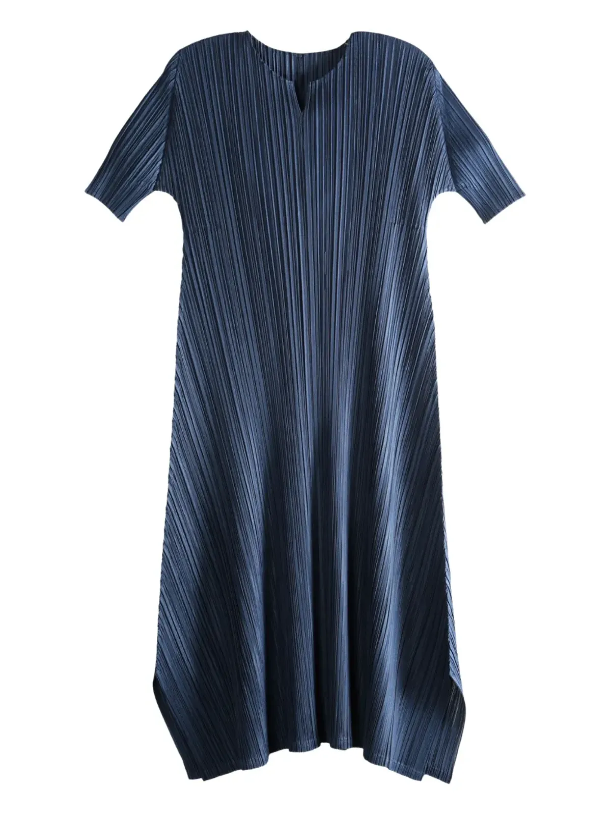 Pleats Please Issey Miyake プリーツショートスリーブドレス - 画像4