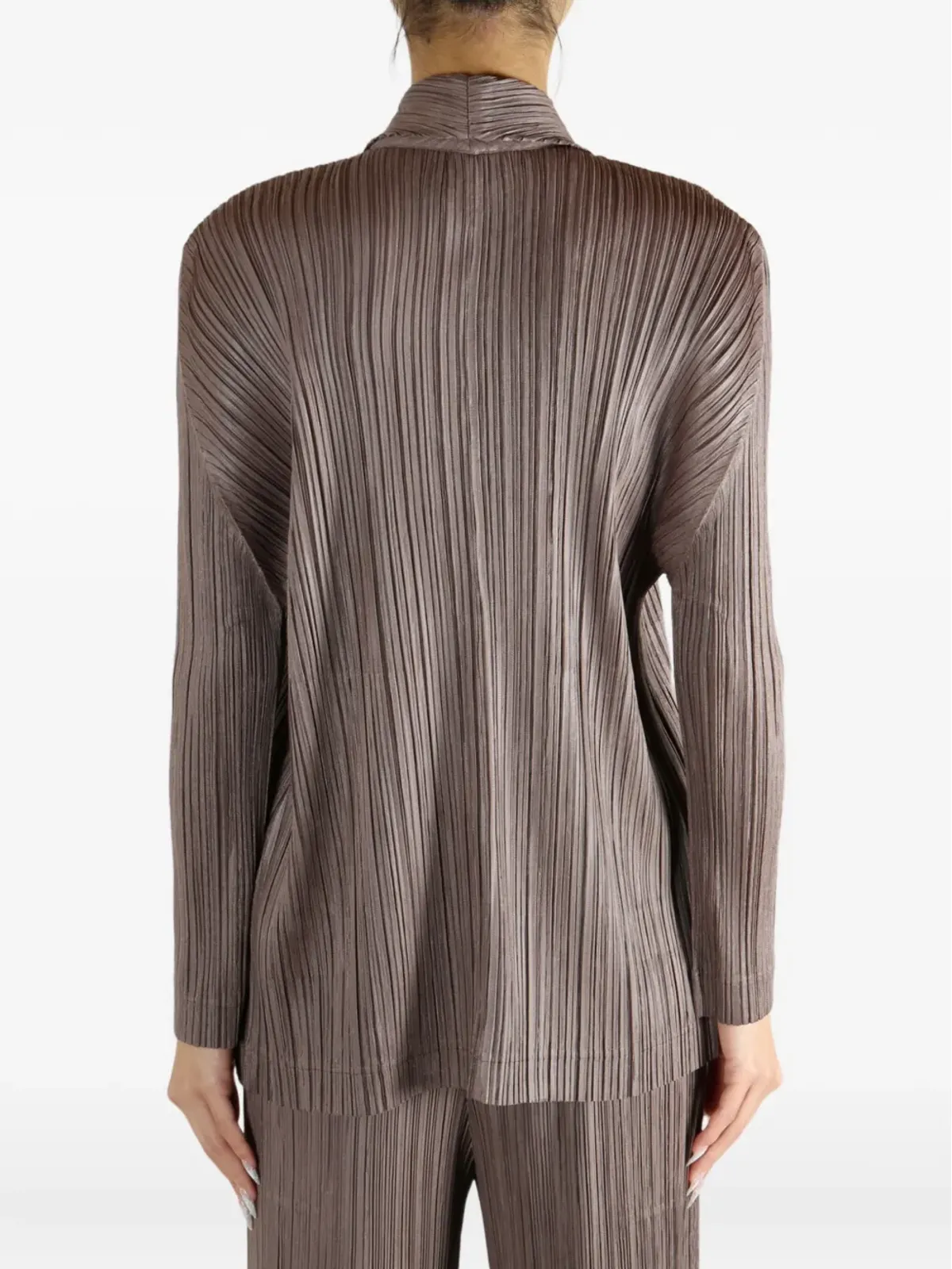 Pleats Please Issey Miyake ボタン付きプリーツジャケット - 画像5