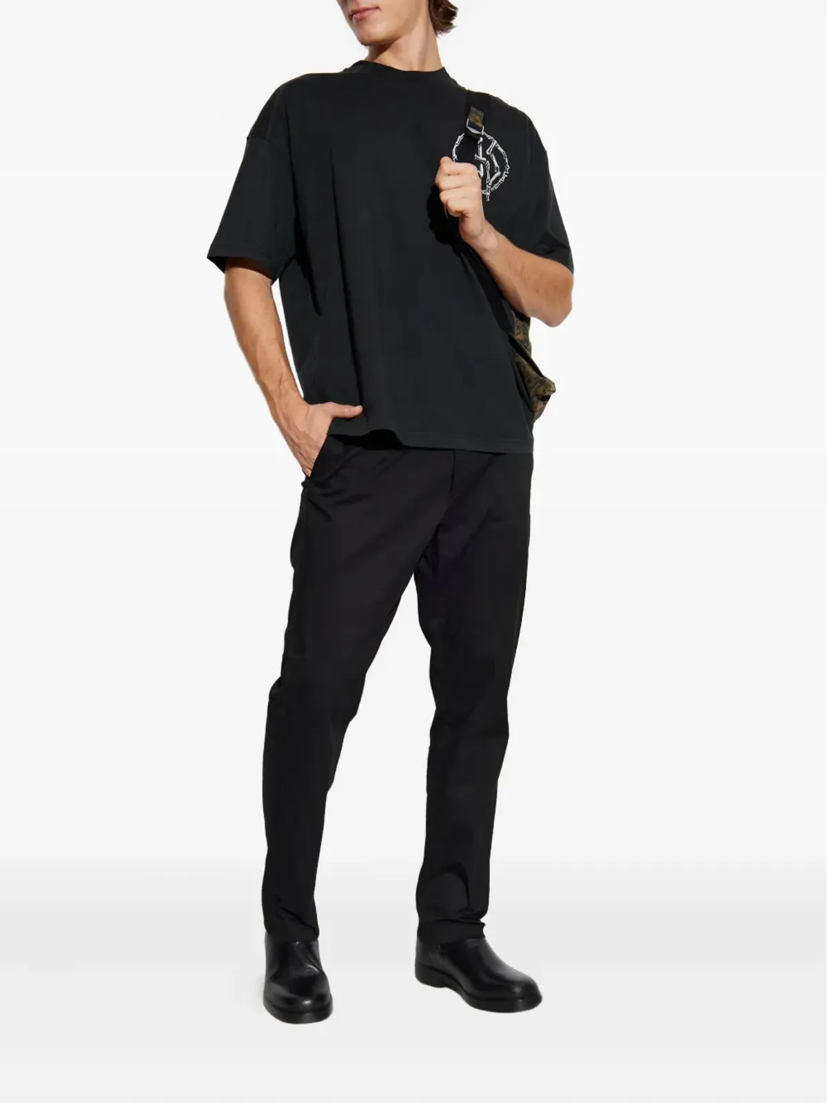 AllSaints アナトミカ グラフィックTシャツ - ブラック - 画像2