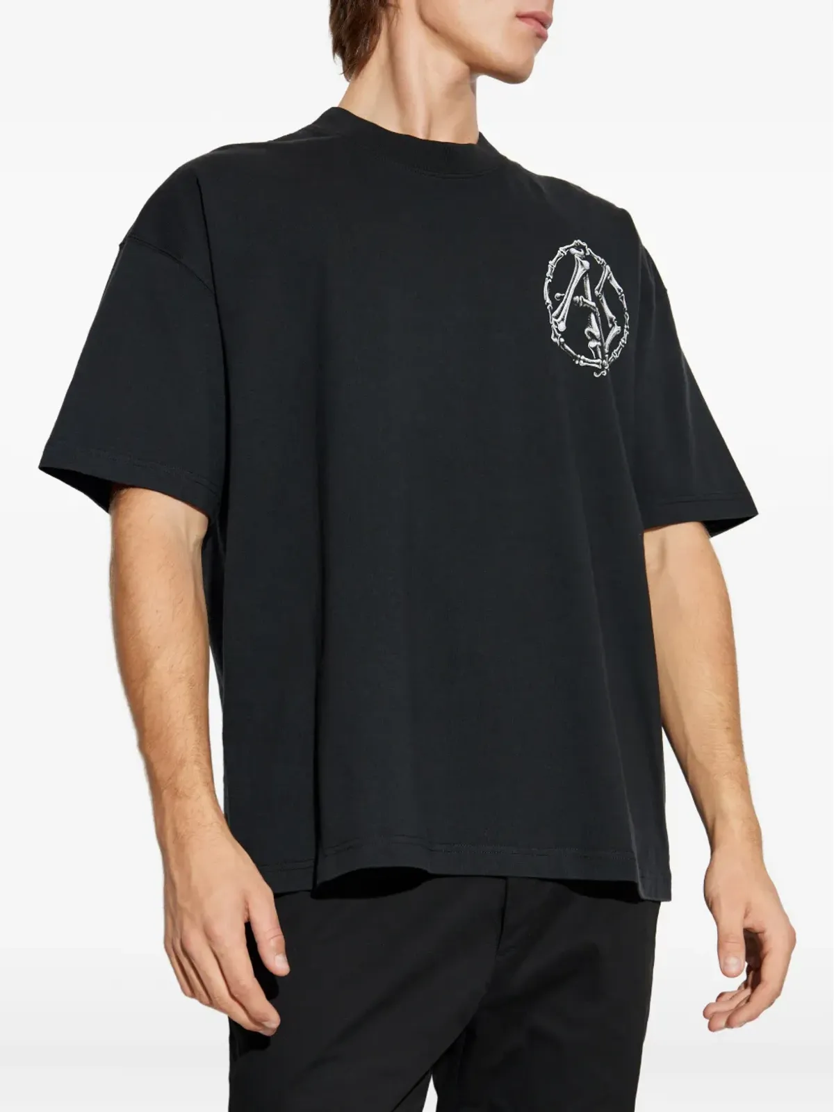 AllSaints アナトミカ グラフィックTシャツ - ブラック - 画像3