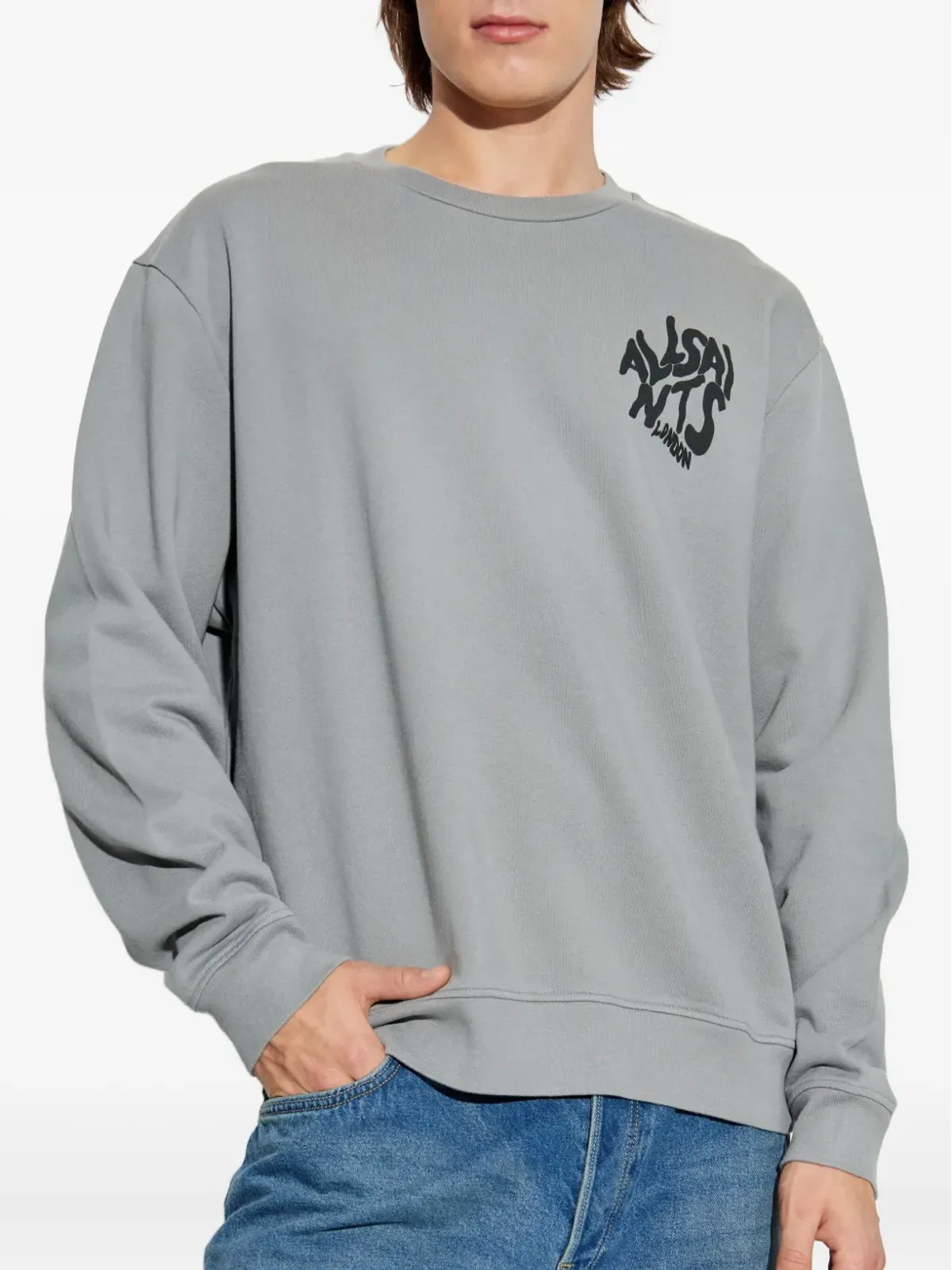 AllSaints オーランド クルーネック スウェット - 画像3
