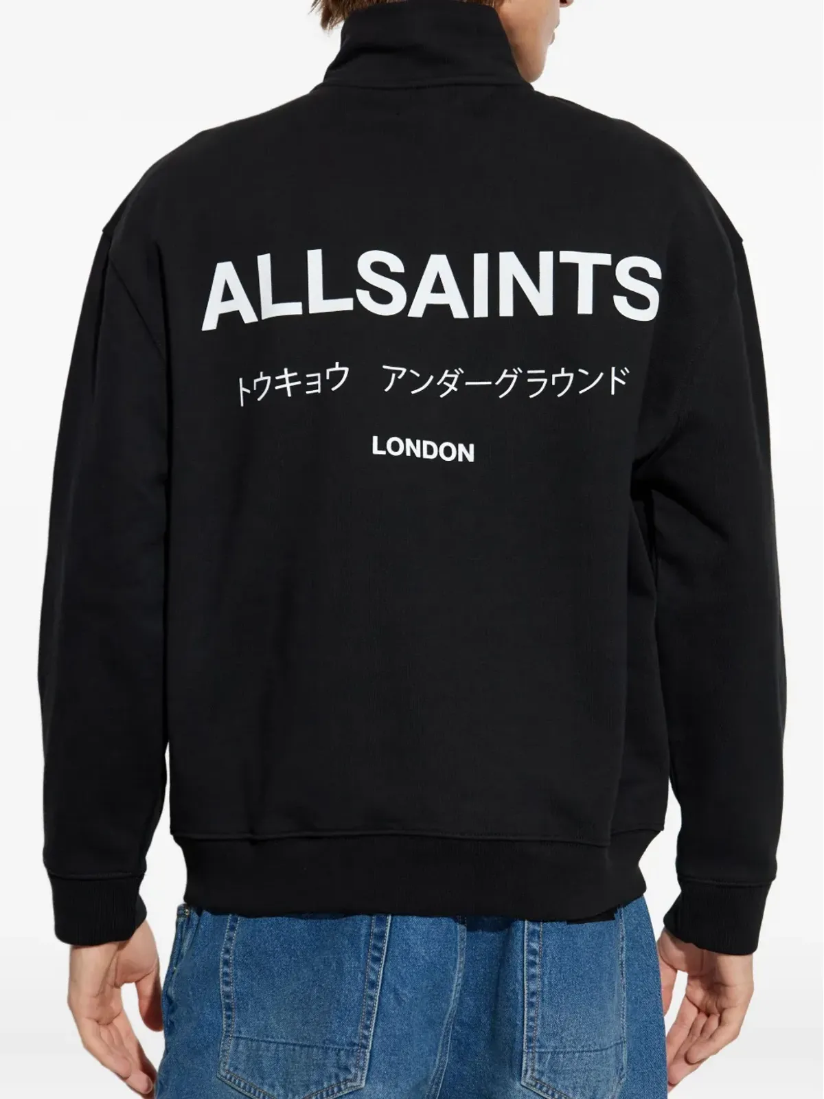 AllSaints アンダーグラウンド ハーフジップ セーター - 画像4