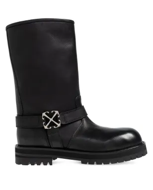 Off-White バックルストラップブーツ - サムネイル1