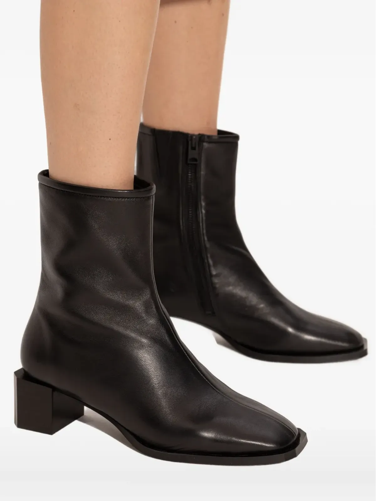 AllSaints アヴリル スクエアヒール ブーツ - 画像4