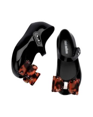 Mini Melissa Ultragirl Classic Bow ballerinas - Black - サムネイル4
