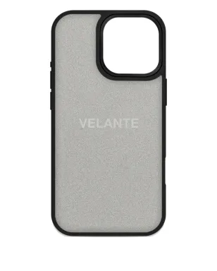 VELANTE クロコダイルテクスチャ iPhone 16 Pro Max ケース - ブラック - サムネイル2