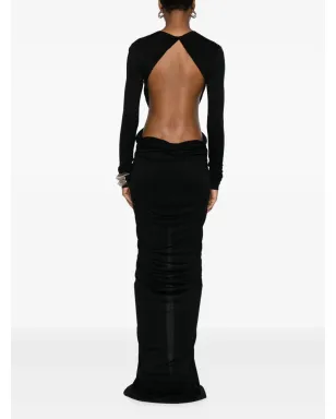 Rick Owens Lilies ポピー カットアウト・ルシュド ガウン - サムネイル4