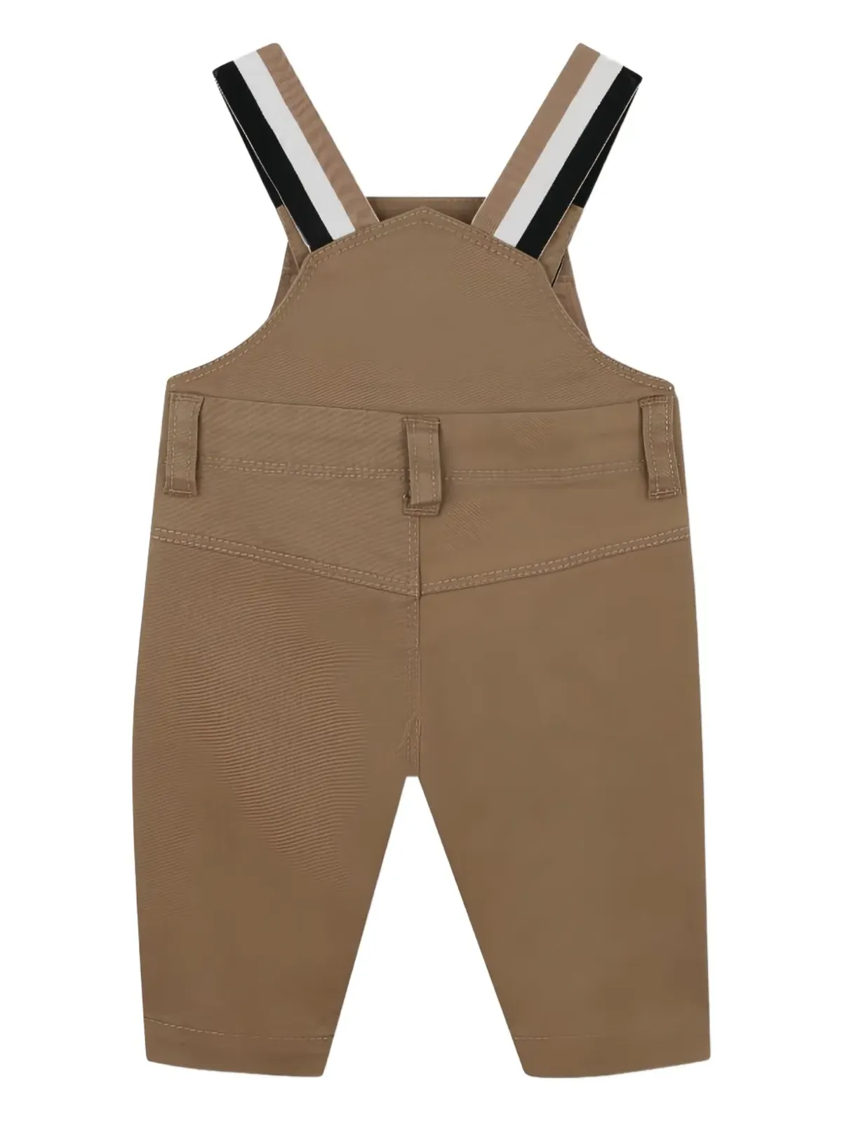 BOSS Kidswear ストライプ柄ストラップ ダンガリー オーバーオール - 画像2