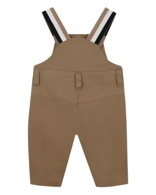 BOSS Kidswear ストライプ柄ストラップ ダンガリー オーバーオール - サムネイル2