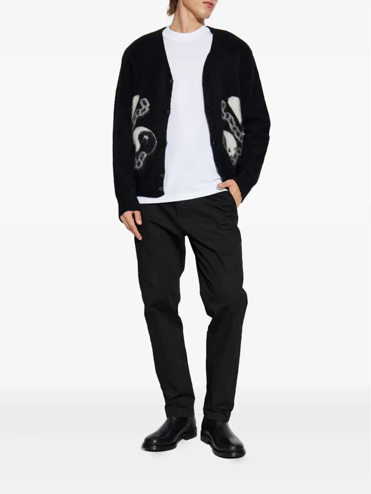 AllSaints Reflection ボタン付きカーディガン - 画像2