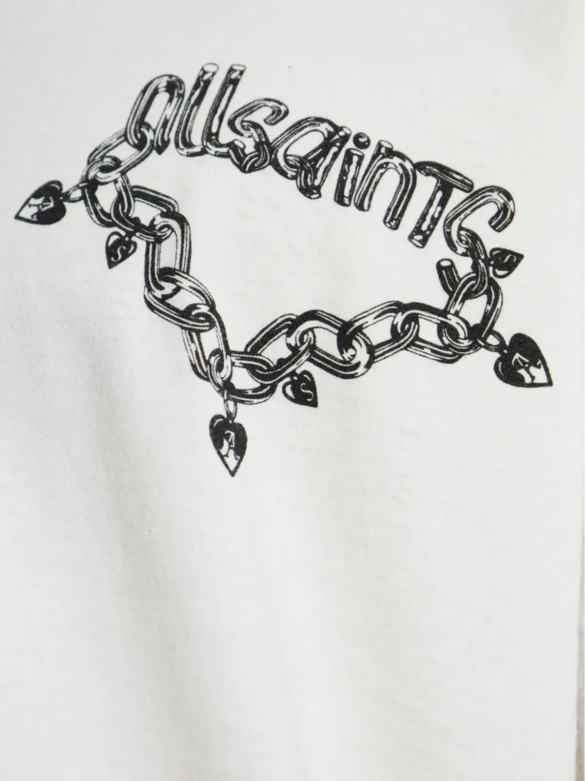 AllSaints チェーンプリントTシャツ - 画像5