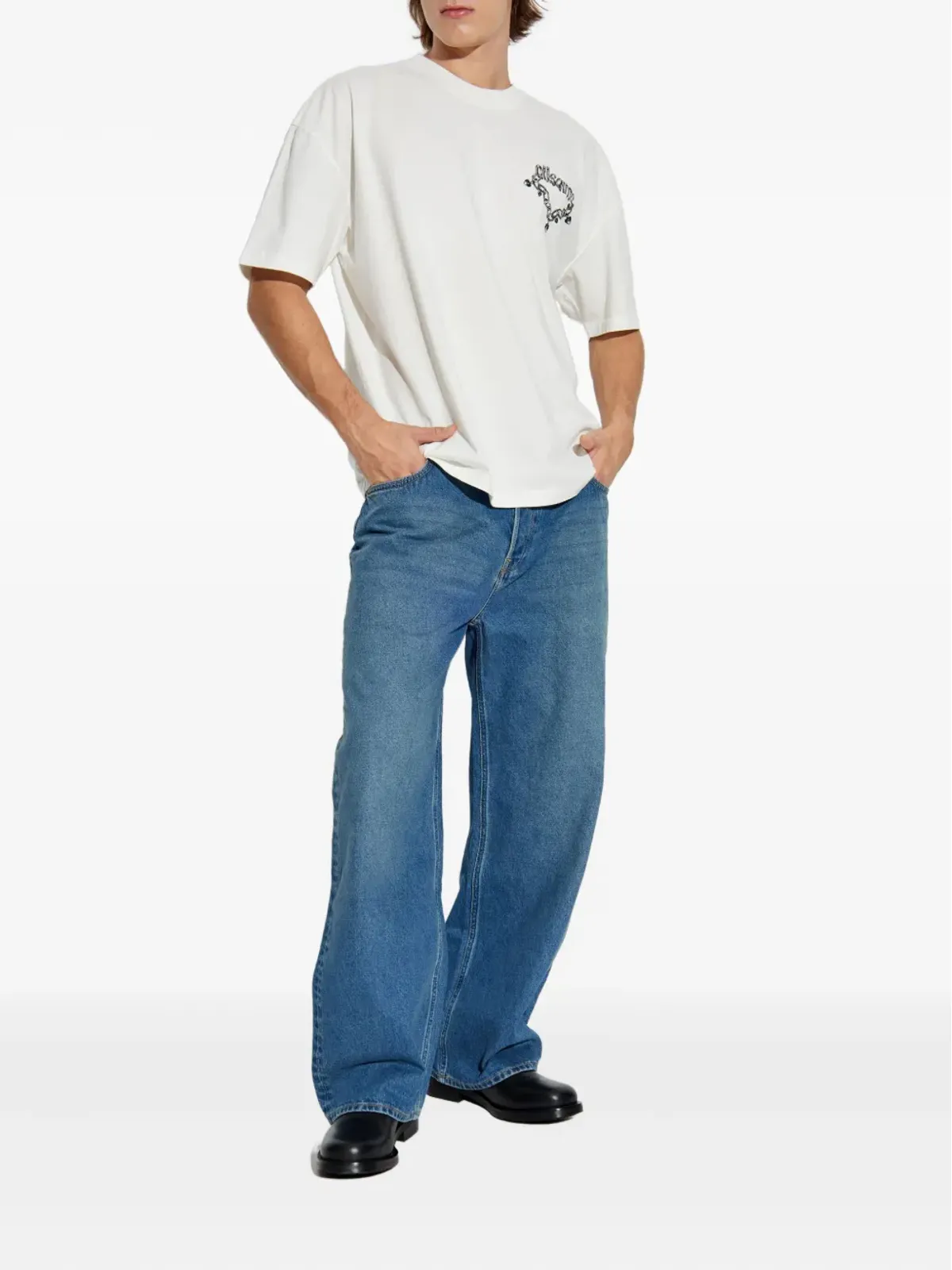 AllSaints チェーンプリントTシャツ - 画像2