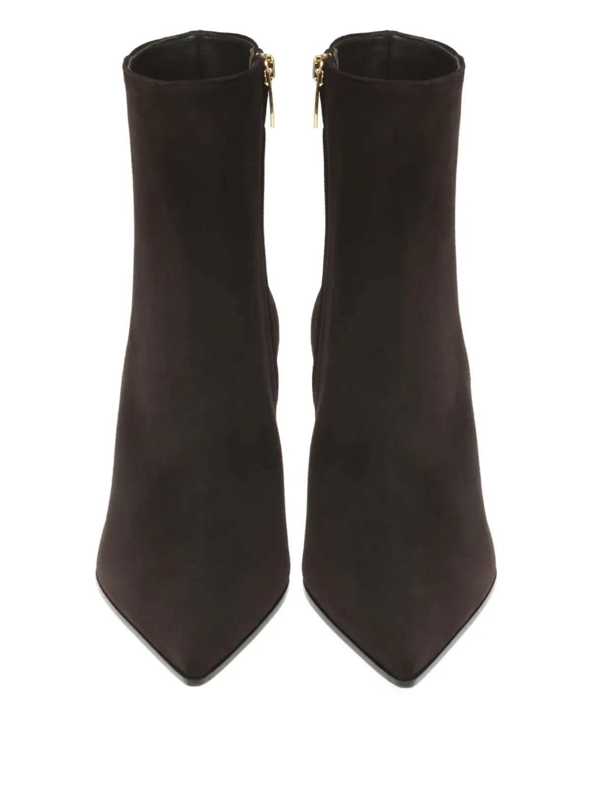 Gianvito Rossi Keinna ポインテッドトゥ ブロックヒール ブーツ - 画像4