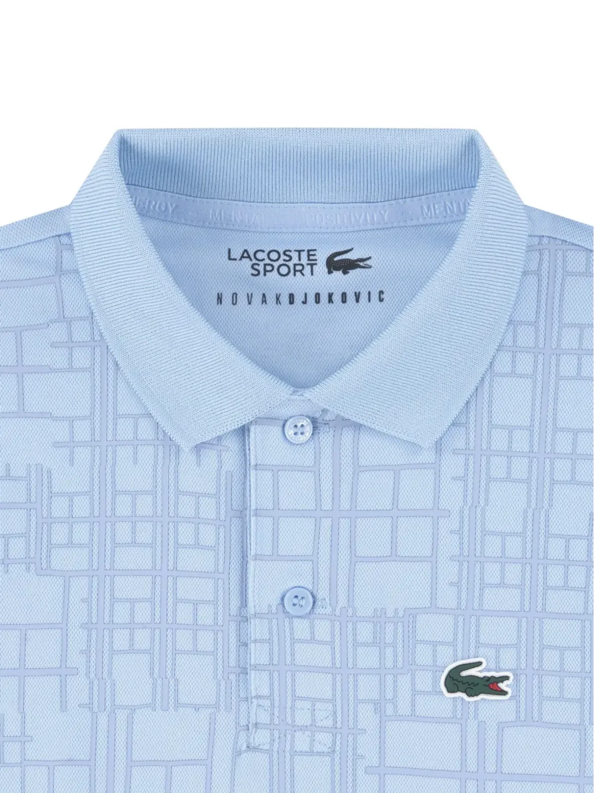 Lacoste Kids 柄入りショートスリーブポロシャツ - 画像4
