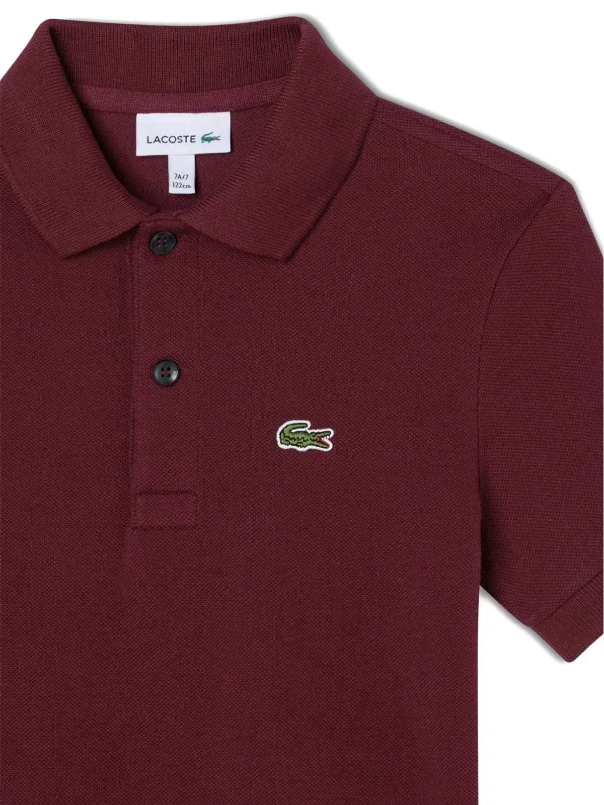 Lacoste Kids ボタンロゴ ポロTシャツ - 画像4