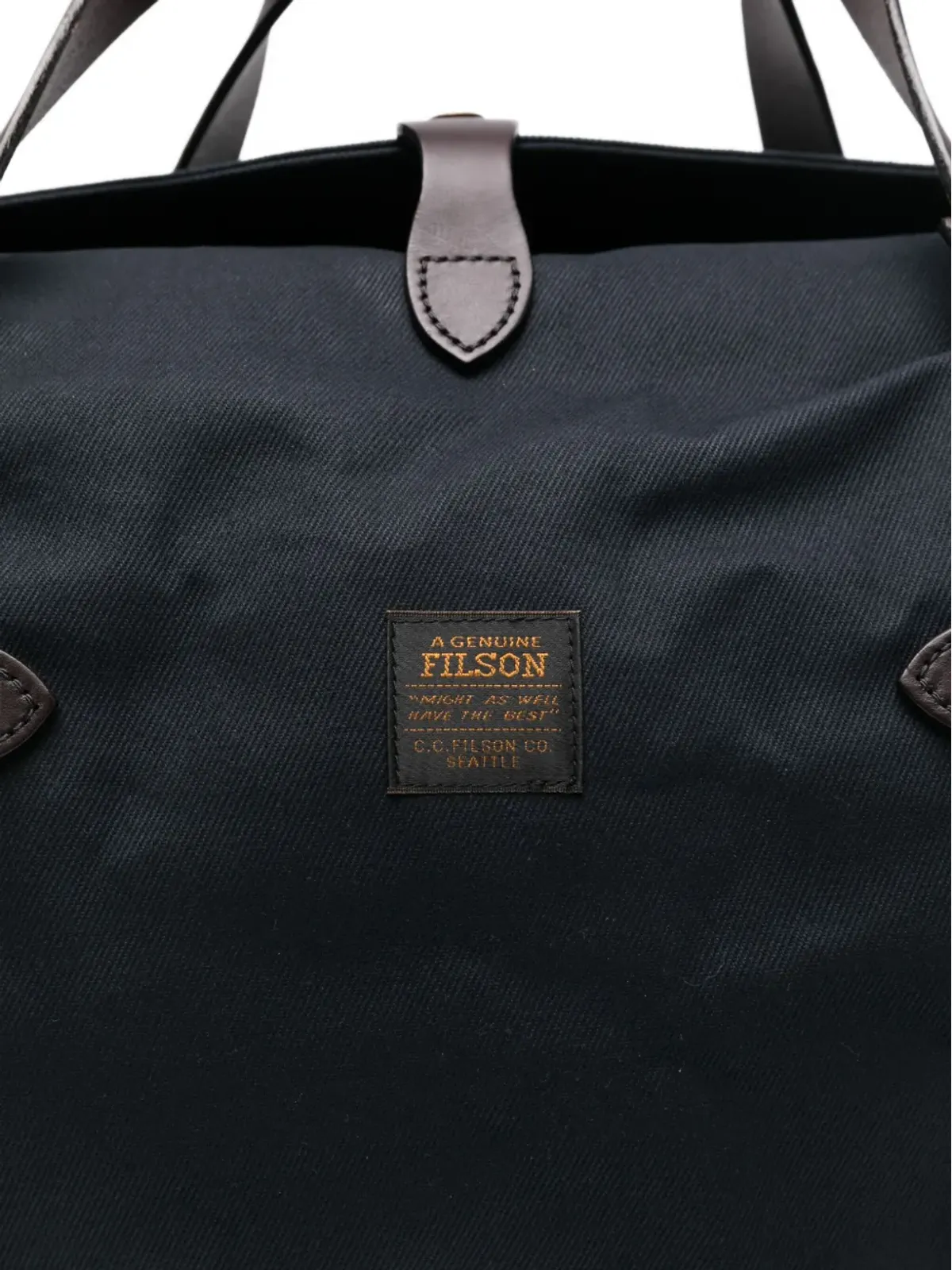 Filson ロゴアップリケ ダッフルバッグ - ブルー - 画像3