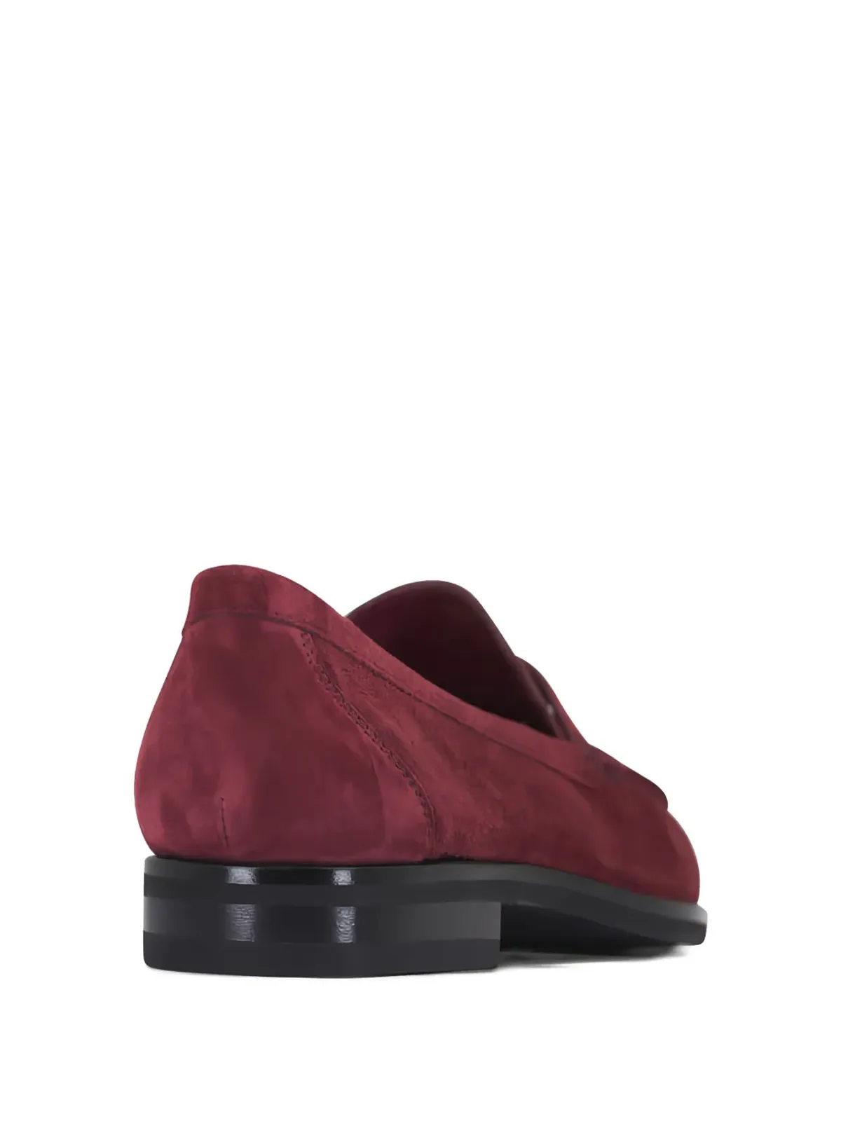 Santoni Haileigh suede penny loafers - 画像3